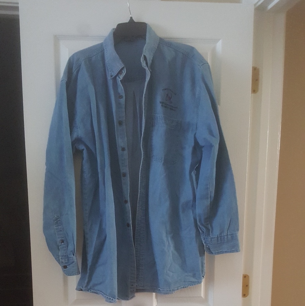 Pine Island International Denim shirt - large